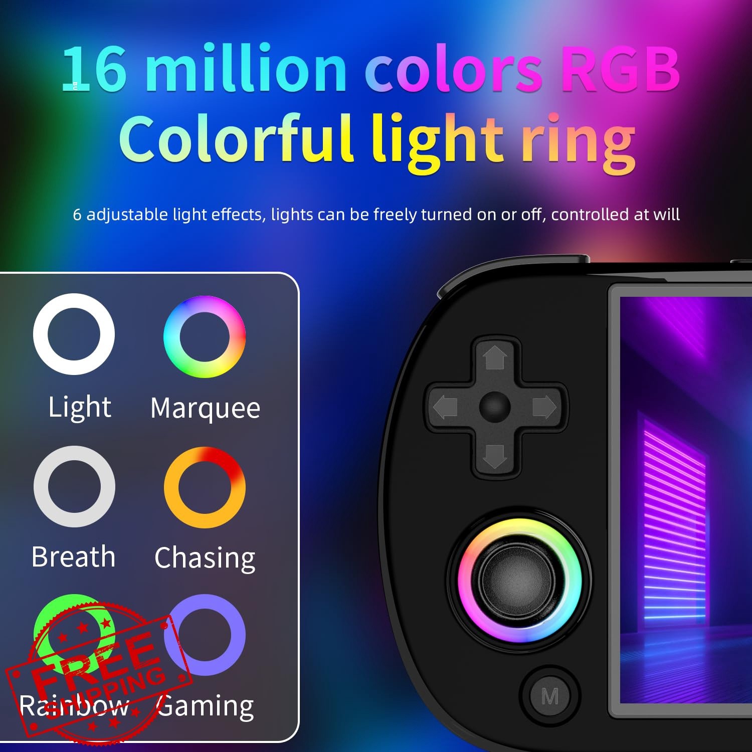 Ayhgicxt RG40XXH Handheld Game Console Black