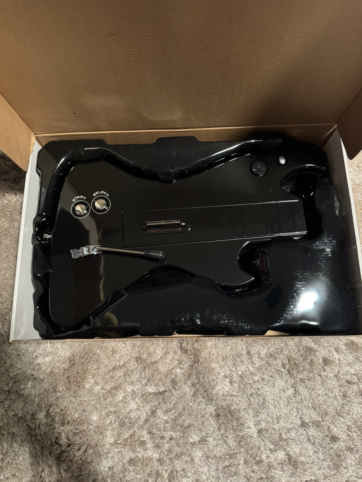 Psyclone Essentials Black Axe Wireless Guitar PlayStation 3/PS3-PSE3300 See Des.