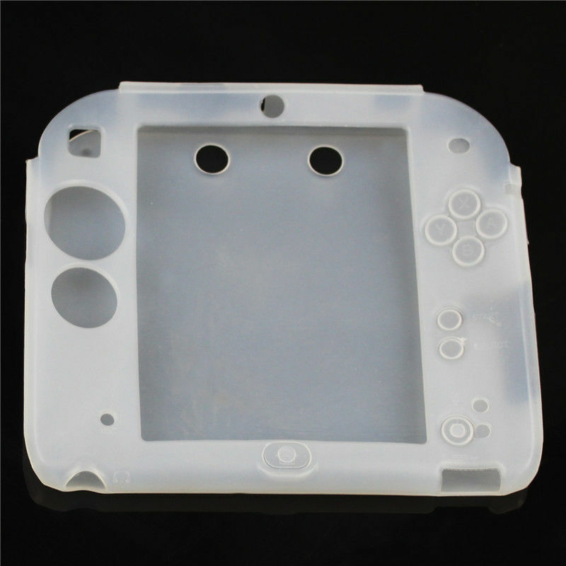For Nintendo 2DS Soft Silicone Rubber Gel Skin Case Cover Protective Shell
