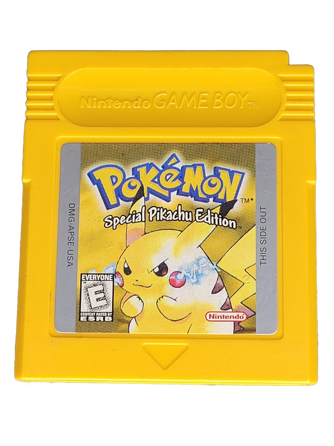 Pokemon Yellow Version: Special Pikachu Edition 1999 GameBoy. edition Number #12