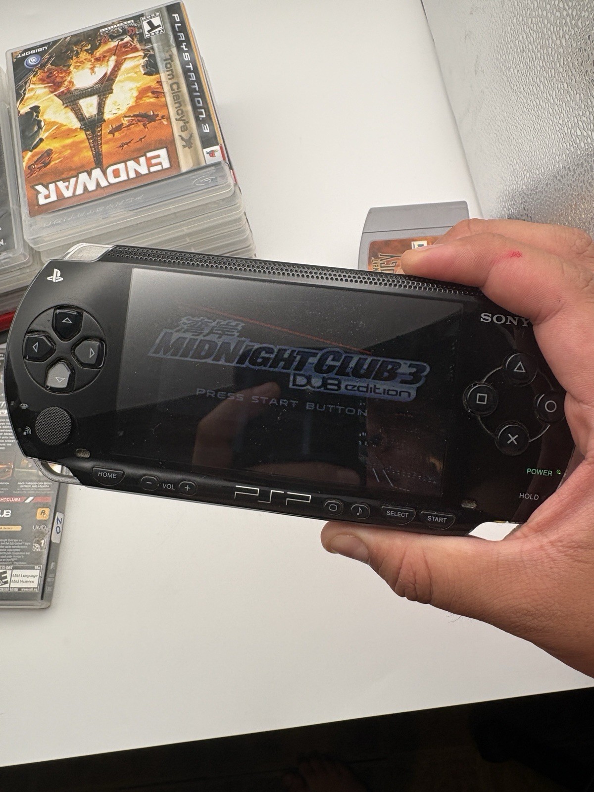 Sony PSP 1001 Console W/ Box & Accessories – Tested Works! Clean + Memory Stick