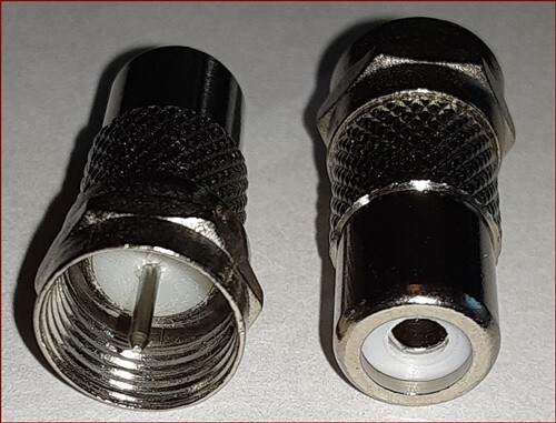 RCA to RF Coax TV Adapter for the Magnavox Odyssey 2 Console System