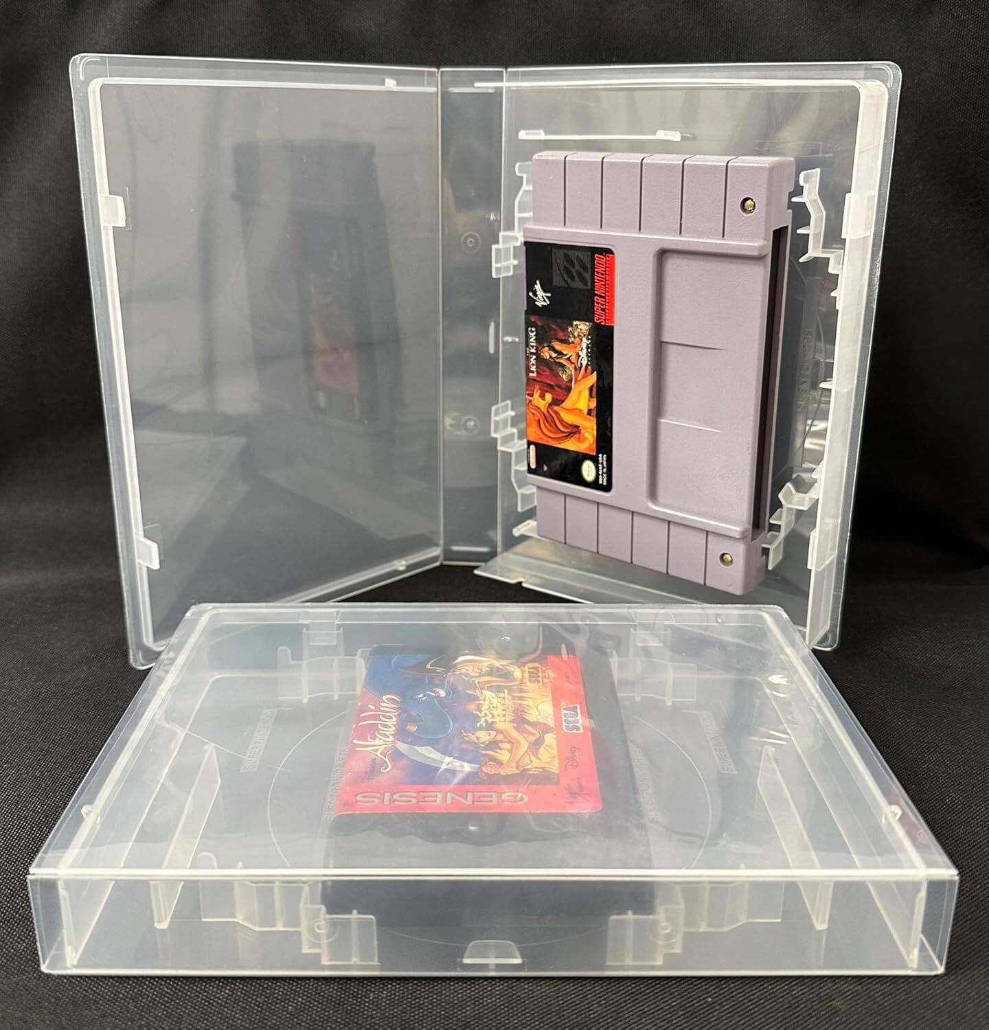 Universal Video Game Case Box For Disc Cartridge Cart N64 SNES EA Sega Genesis