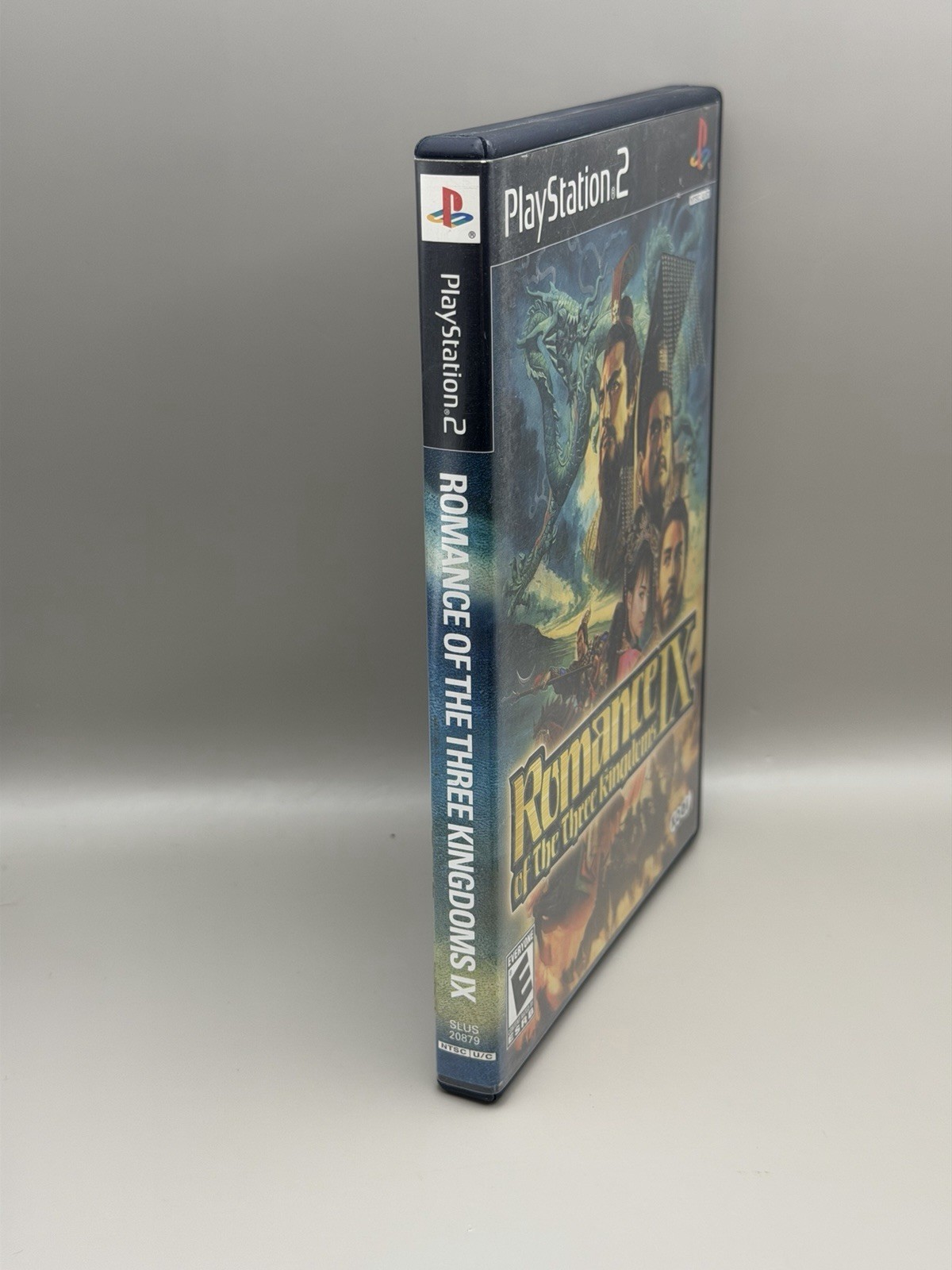 Romance of the Three Kingdoms IX (Sony PlayStation 2, 2004) CIB W/Registration