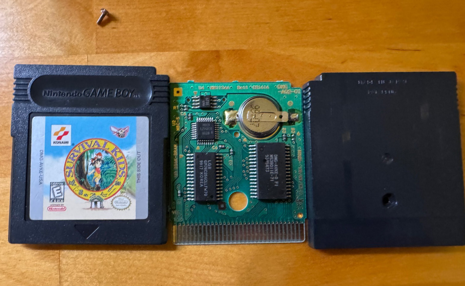 Survival Kids, Gameboy Color GBC, American Version AUTHENTIC GOOD BATTERY