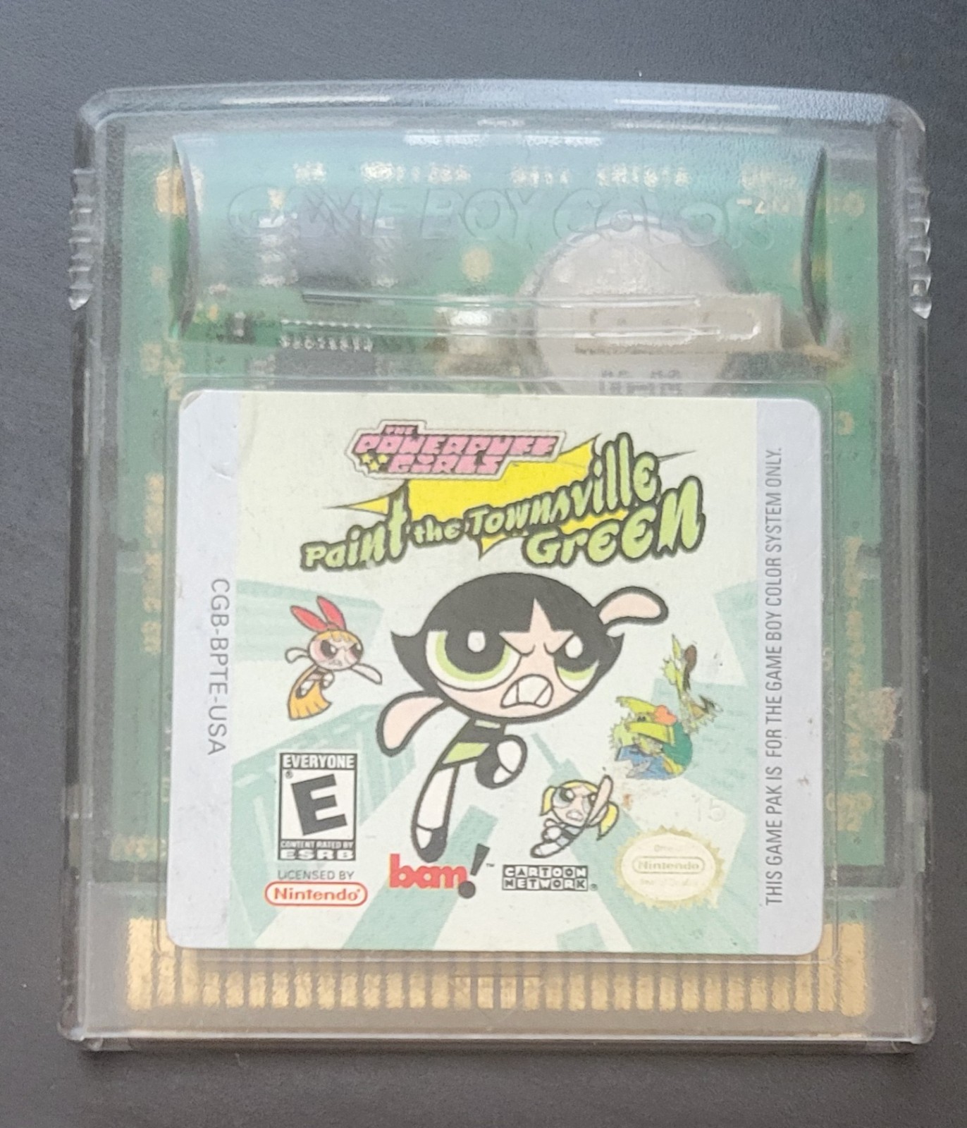Powerpuff Girls: Paint the Townsville Green (GameBoy Color, 2000)
