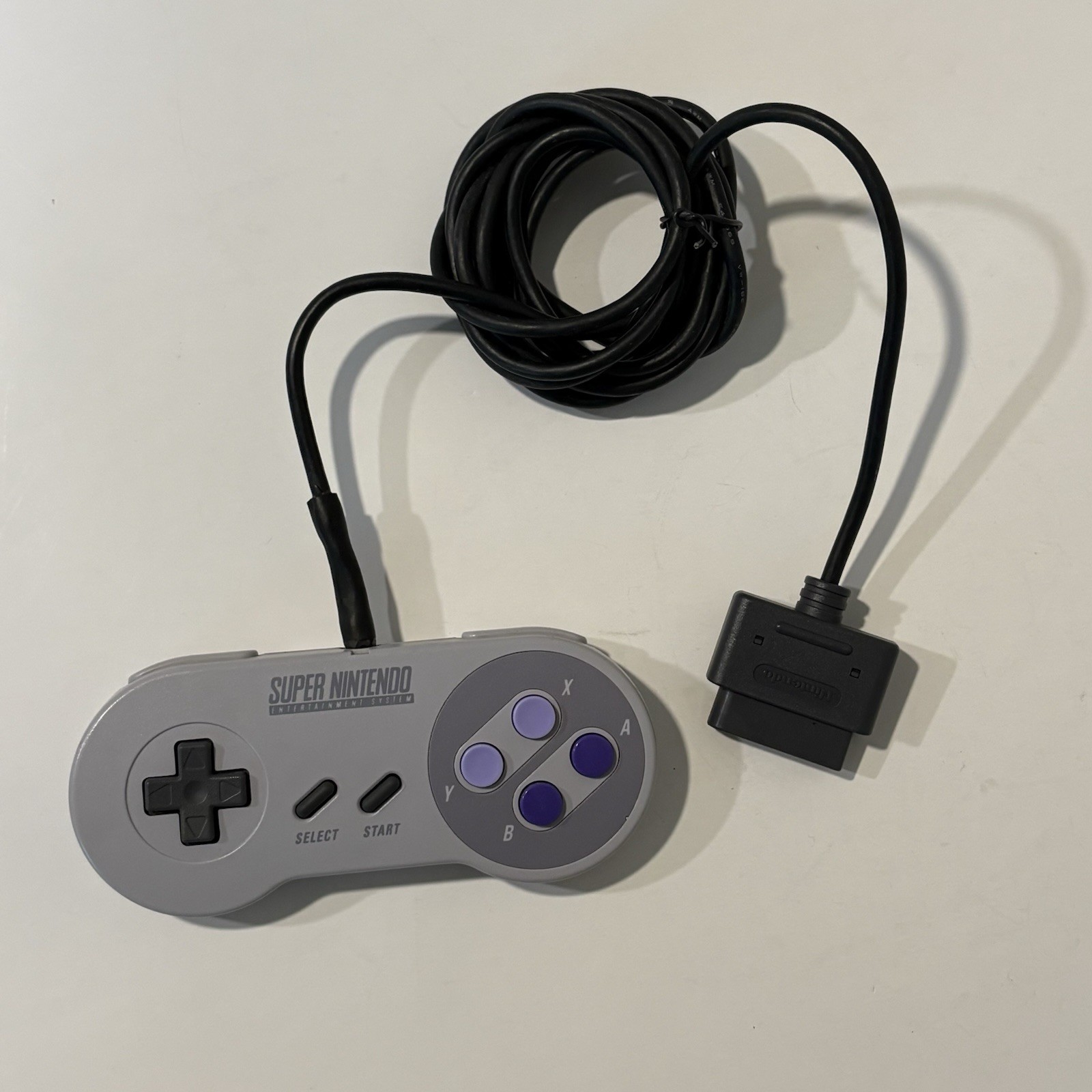 Super Nintendo SNES Console + Controller Power & Coaxial Cable Tested Working✅