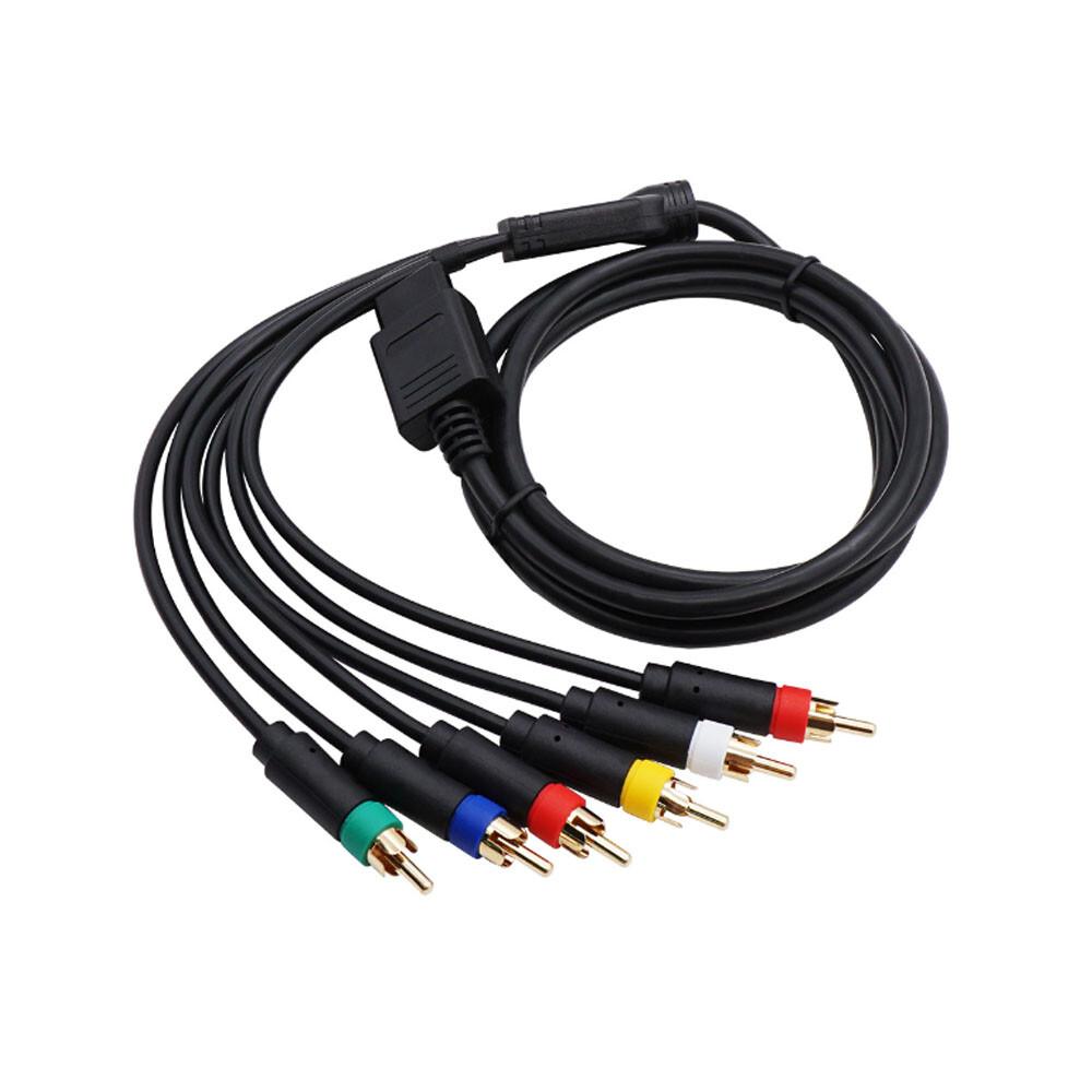 RGB/RGBS Cable Cord Wire Replacement Part for SFC N64 NGC GameCube Game Console