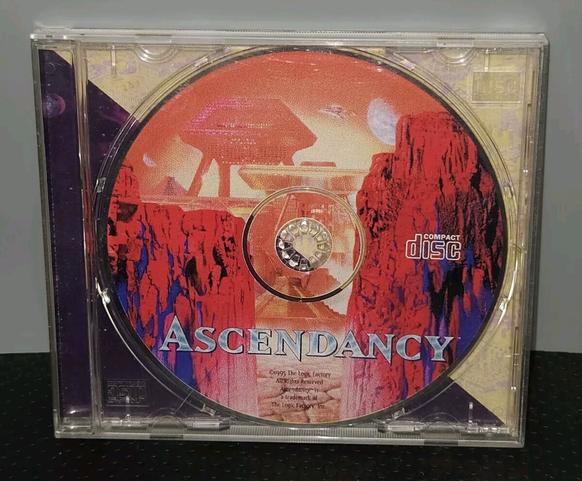 Ascendancy The Galatic Of Exploration & Encouner PC CD ‐ The Logic Factory, 1995