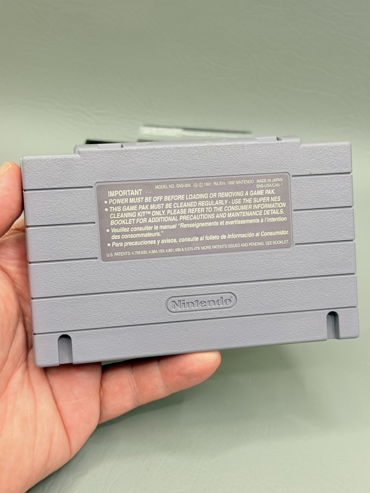 Demon’s Crest (Super Nintendo Entertainment System SNES) Authentic – Very Good