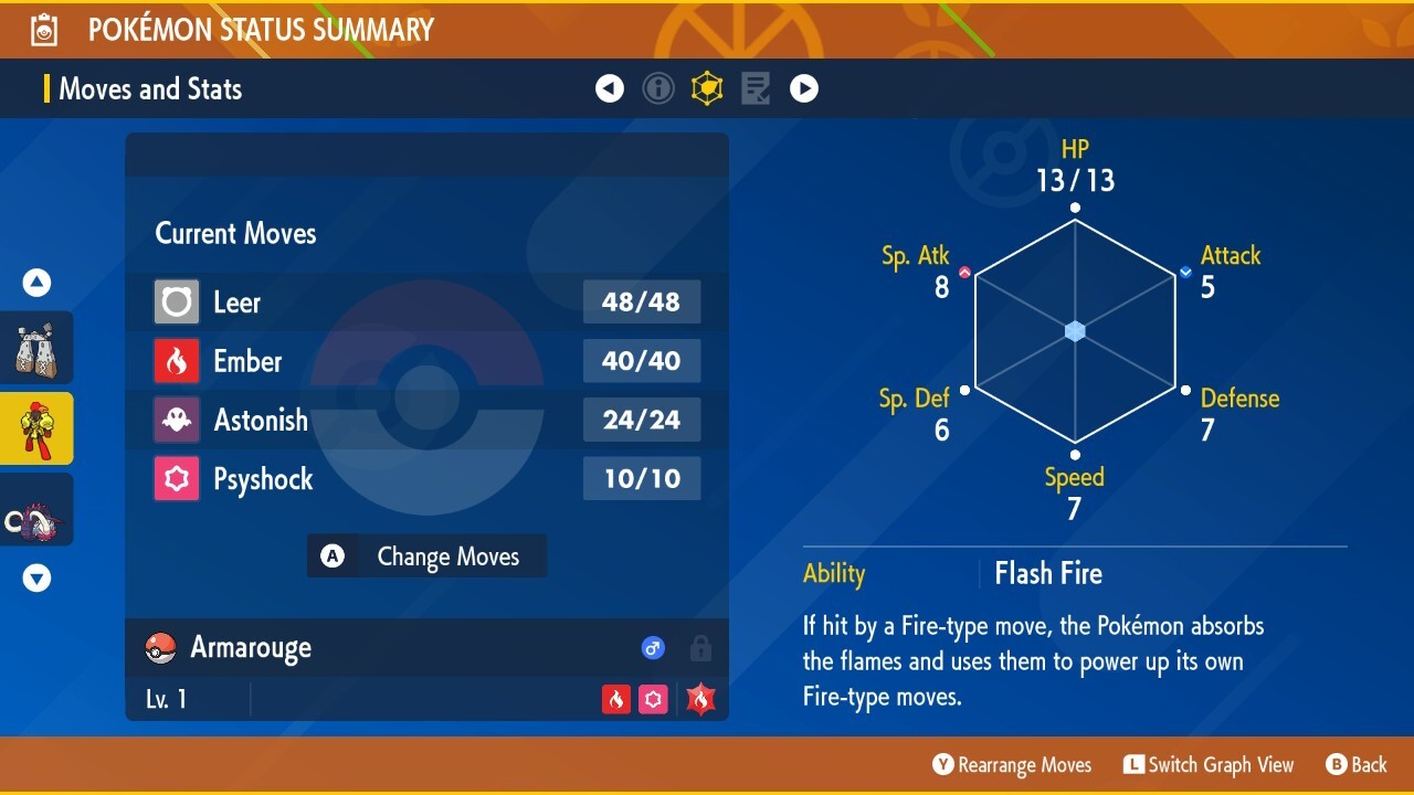 Non-Shiny Ceruledge & Armarouge 6IV Bundle Regular Pokemon Scarlet Violet SV