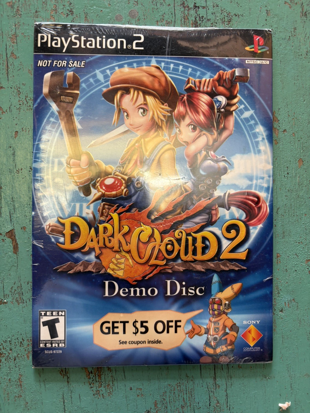 Dark Cloud 2 Demo Disc for PS2 Sealed Collector’s Item RPG Playstation