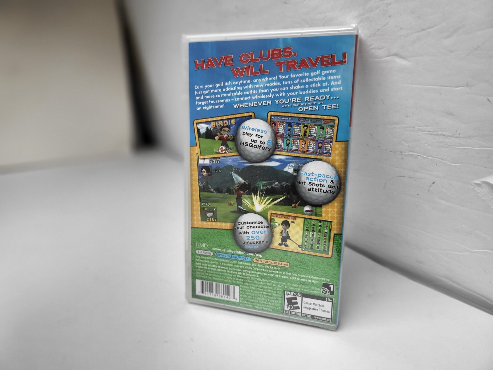 NEW MINT Factory Sealed Hot Shots Golf Open Tee game for (Sony PSP)