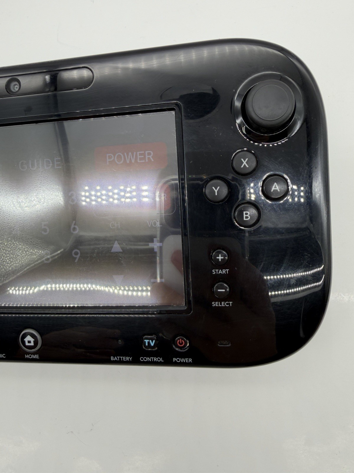 Nintendo Wii U Gamepad Controller Only WUP-010(USA) Black Free shipping~Tested