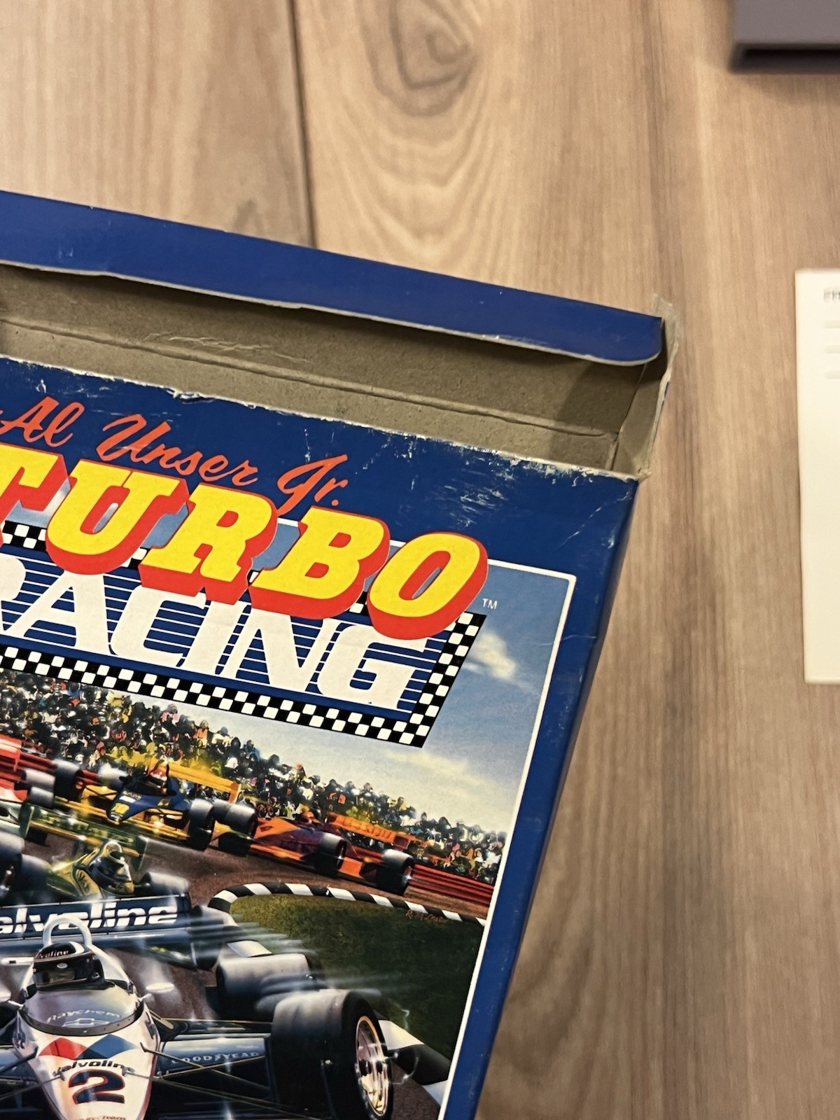 Al Unser Jr. Turbo Racing (Nintendo NES, 1990) CIB Complete Tested Works