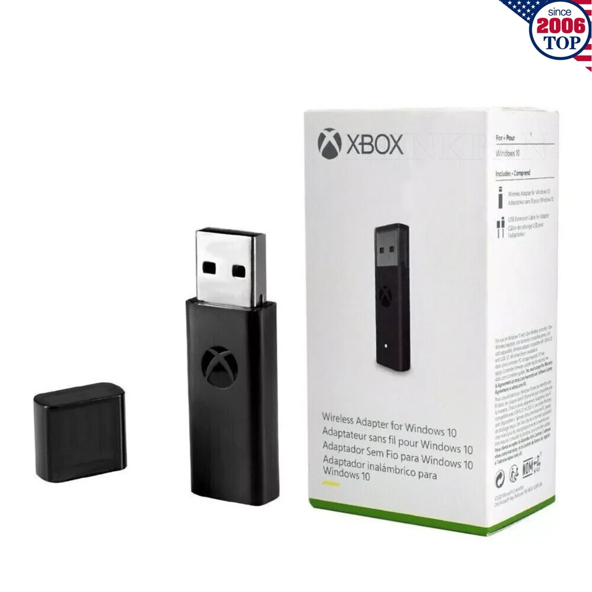 Microsoft Xbox Wireless Adapter for Windows 10 for Xbox Series X, Xbox One