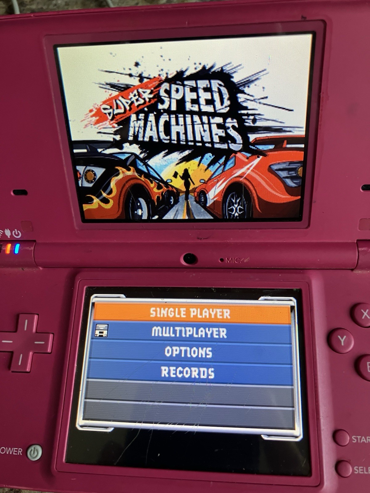 Super Speed Machines Nintendo DS 2DS 3DS Racing Game Tested Cart Only