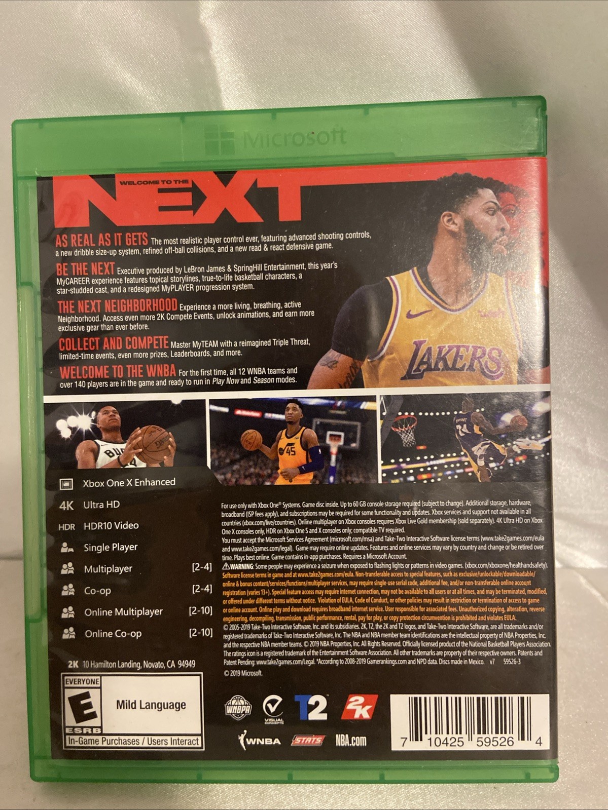 NBA 2K20 – Microsoft Xbox One