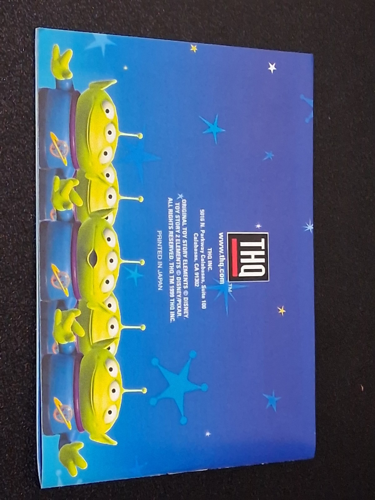 Mint Toy Story 2 – GameBoy Color – CIB w/ Poster – Complete In Box Manual Game