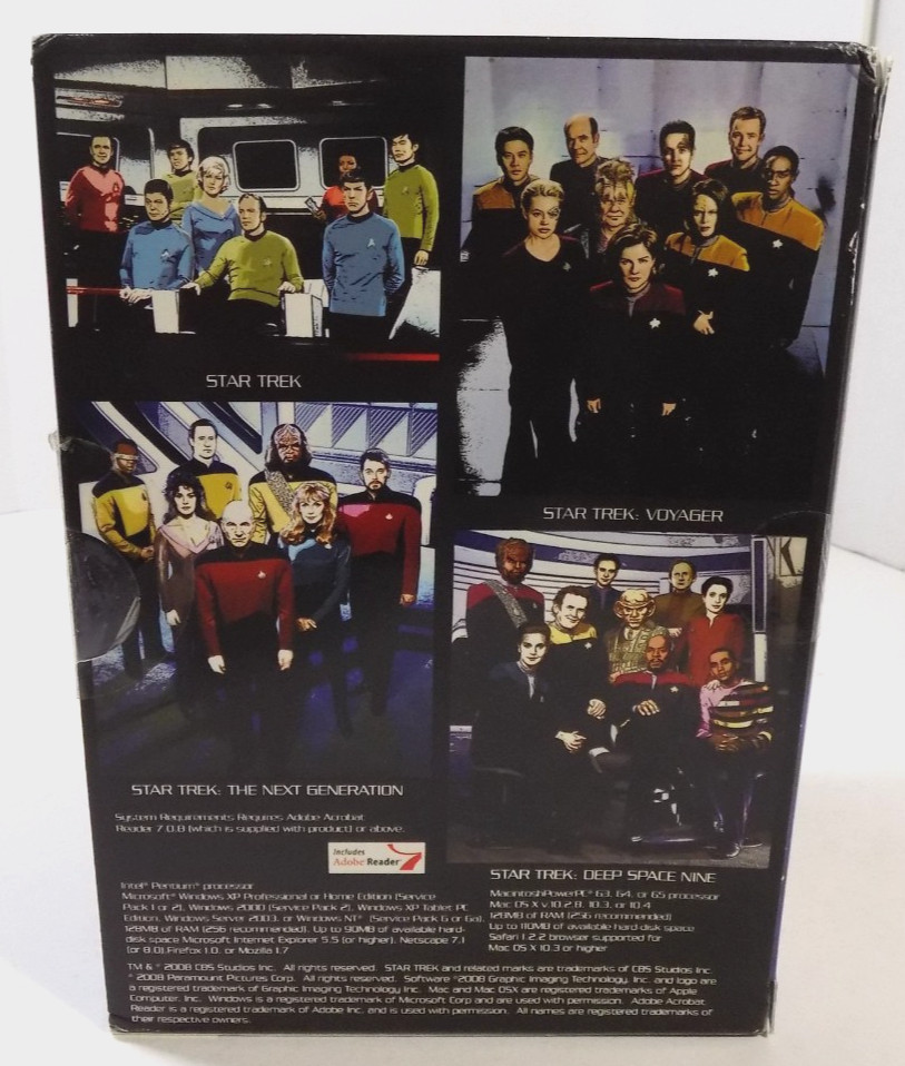 Star Trek Complete Comic Book Collection WIN MAC DVD-ROM Software – Sealed
