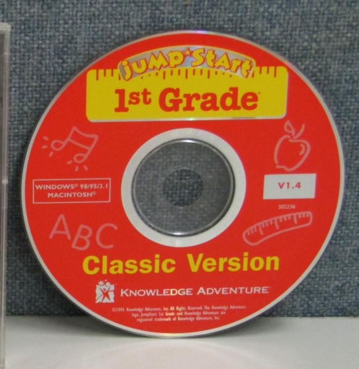 Jump Start 1st Grade PC Ages 5-7