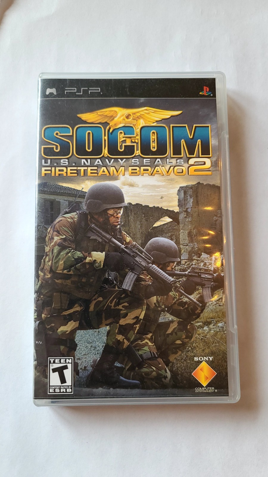 SOCOM U.S. Navy Seals Fireteam Bravo 2 PSP with Manual