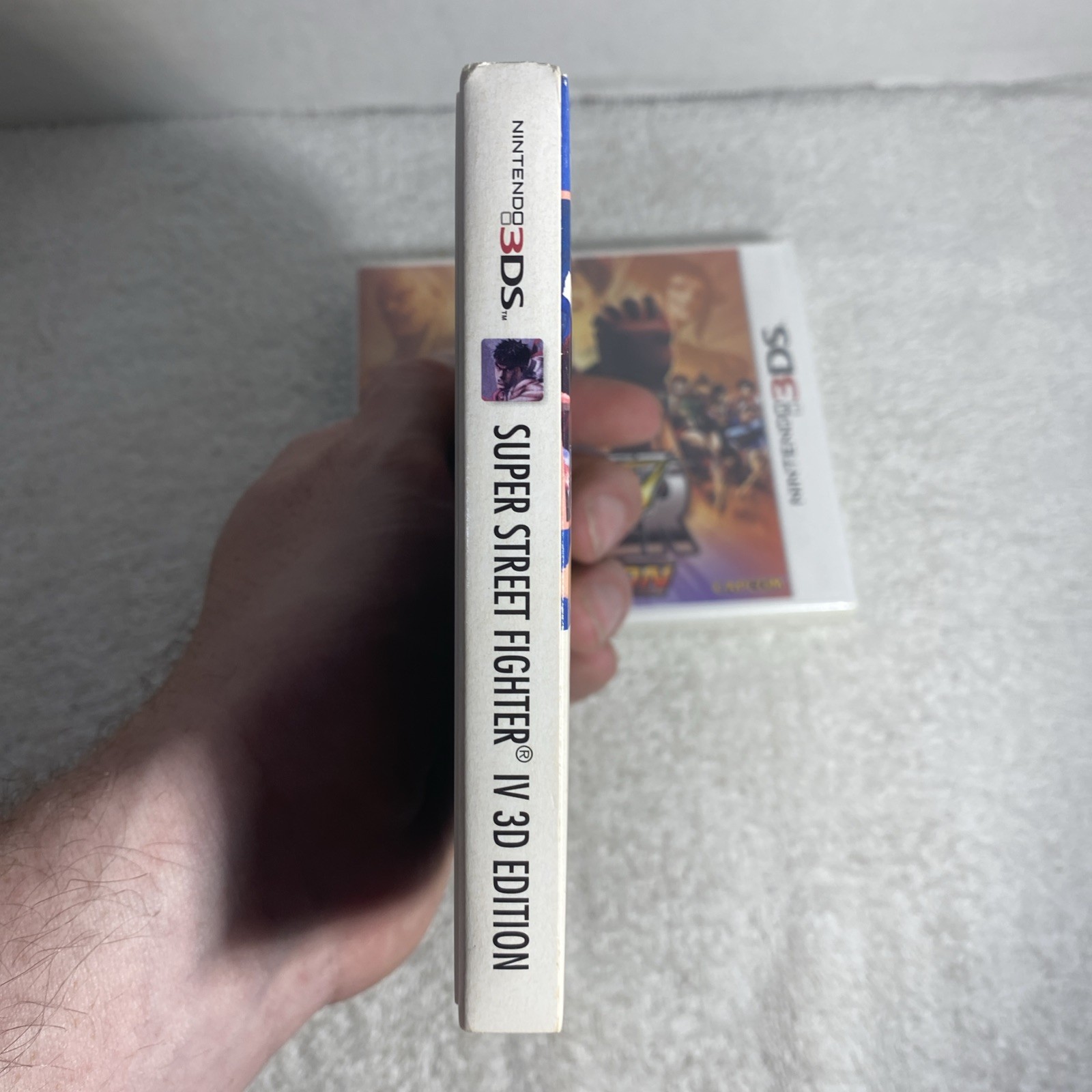 Super Street Fighter IV 3D Edition Nintendo 3DS Lenticular Slipcover New Sealed