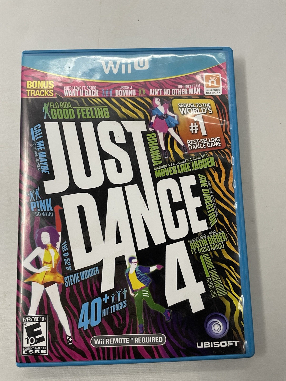 Just Dance 4 (Nintendo Wii U, 2012) Complete with Manual CIB