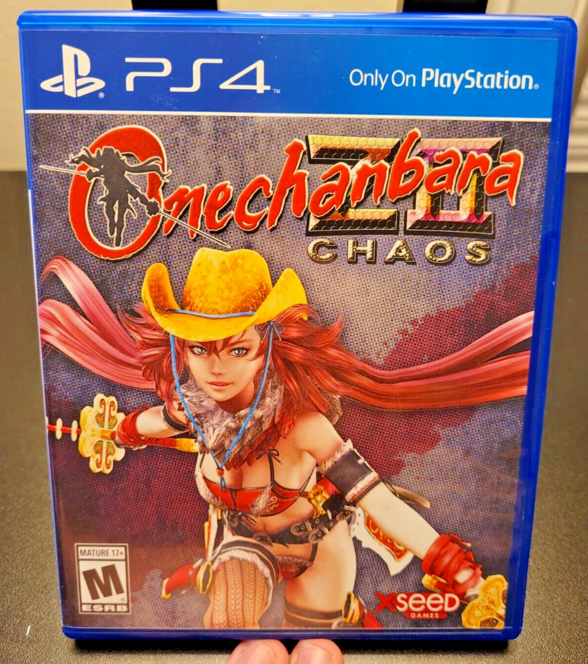 ONECHANBARA Z2 II CHAOS BANANA SPLIT LIMITED EDITION Sony PlayStation 4 PS4 RARE