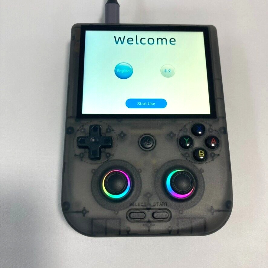 ANBERNIC RG 406V 4.0” IPS Android 13 Handheld Game Console w/ protective case