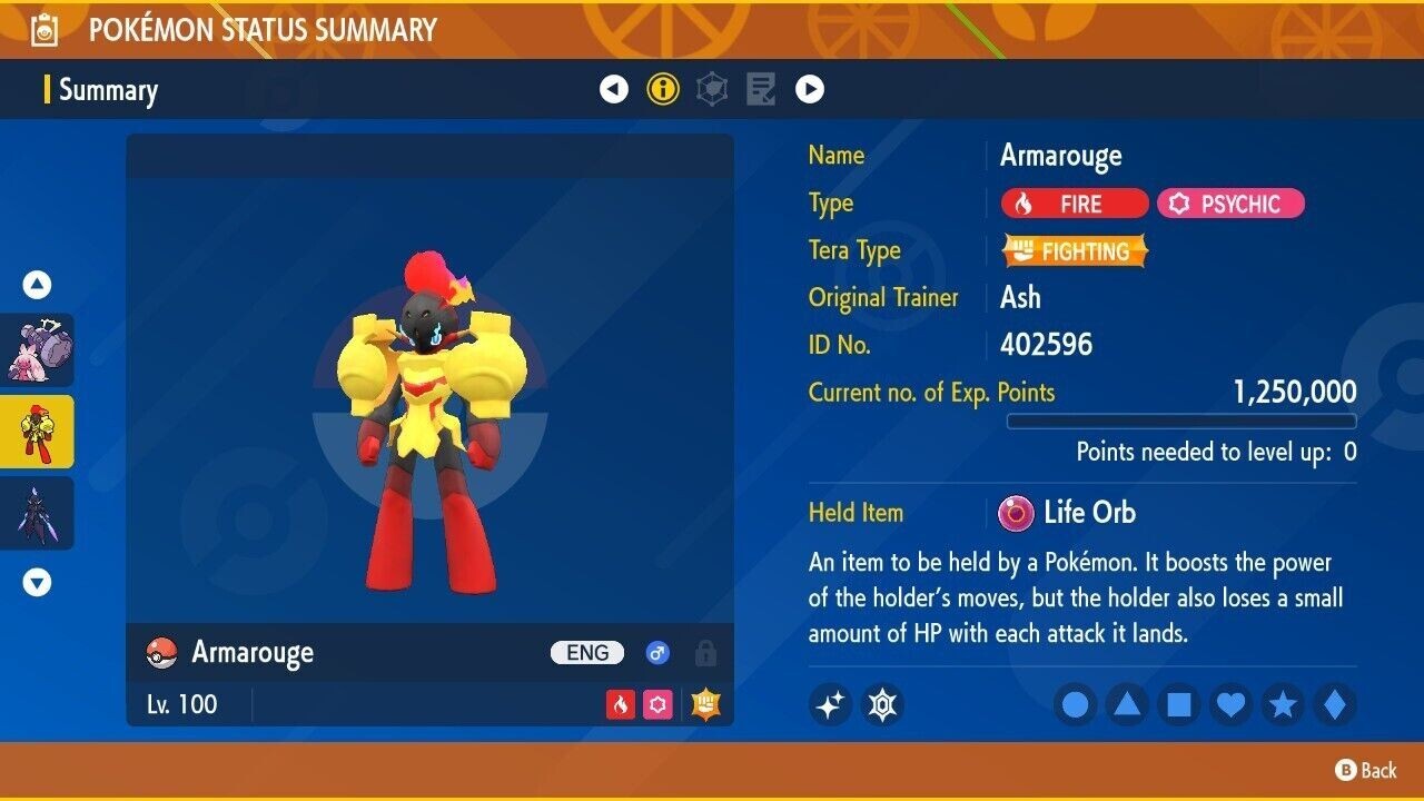 ✨ARMAROUGE ULTRA SHINY✨ Scarlet & Violet – 6IV, Max EVS, Lv.100 – FAST