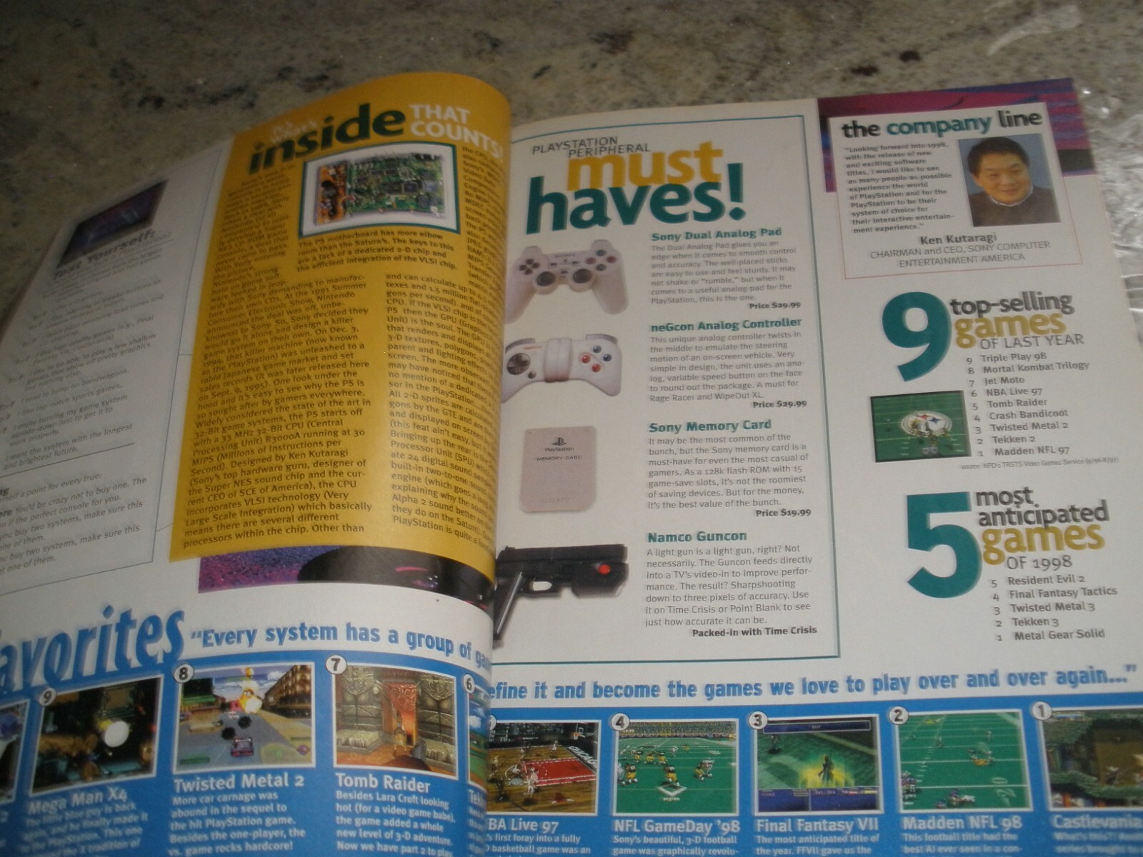 1998 VIDEO GAME BUYER’S GUIDE