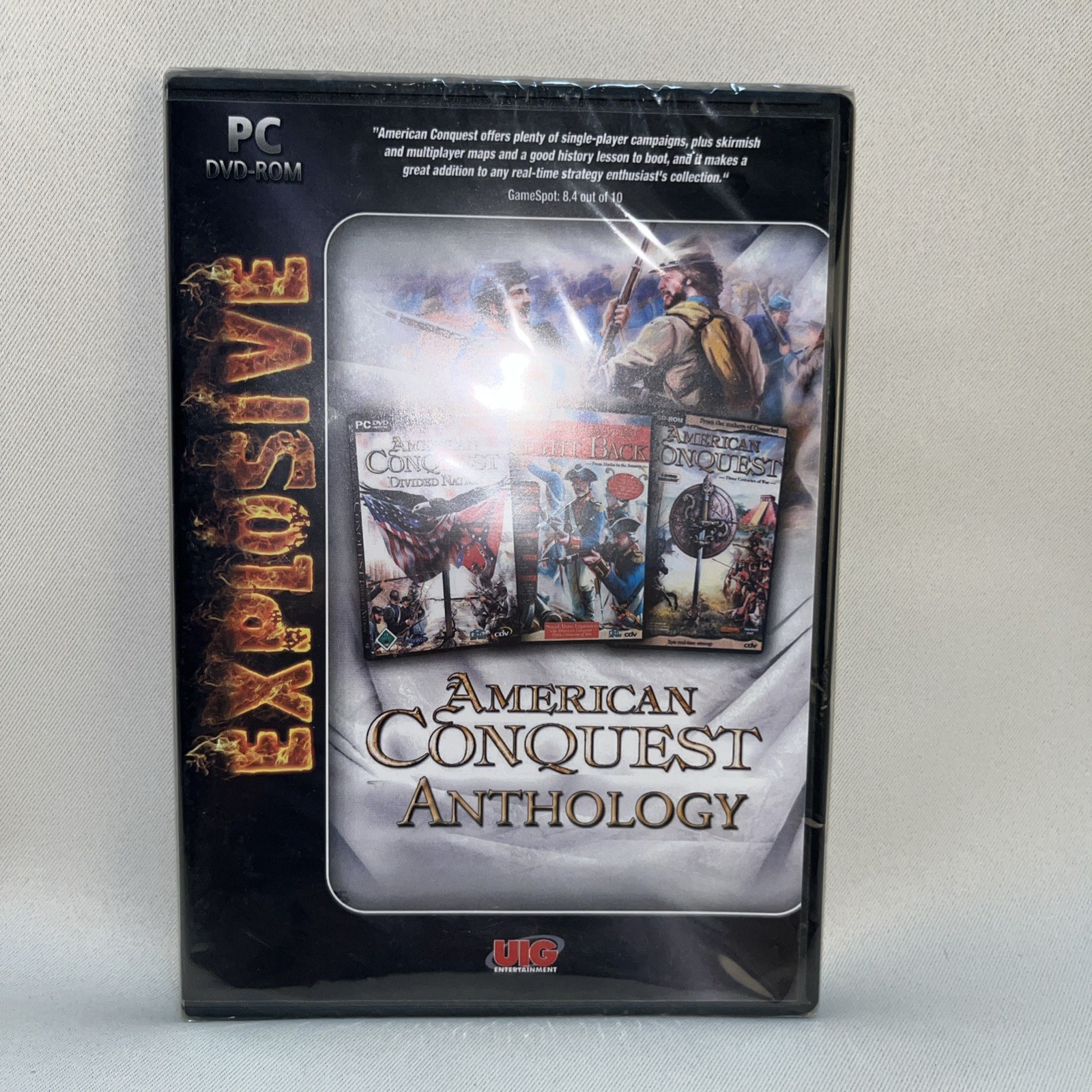 American Conquest Anthology Divided Nation Video Game PC NEW Sealed