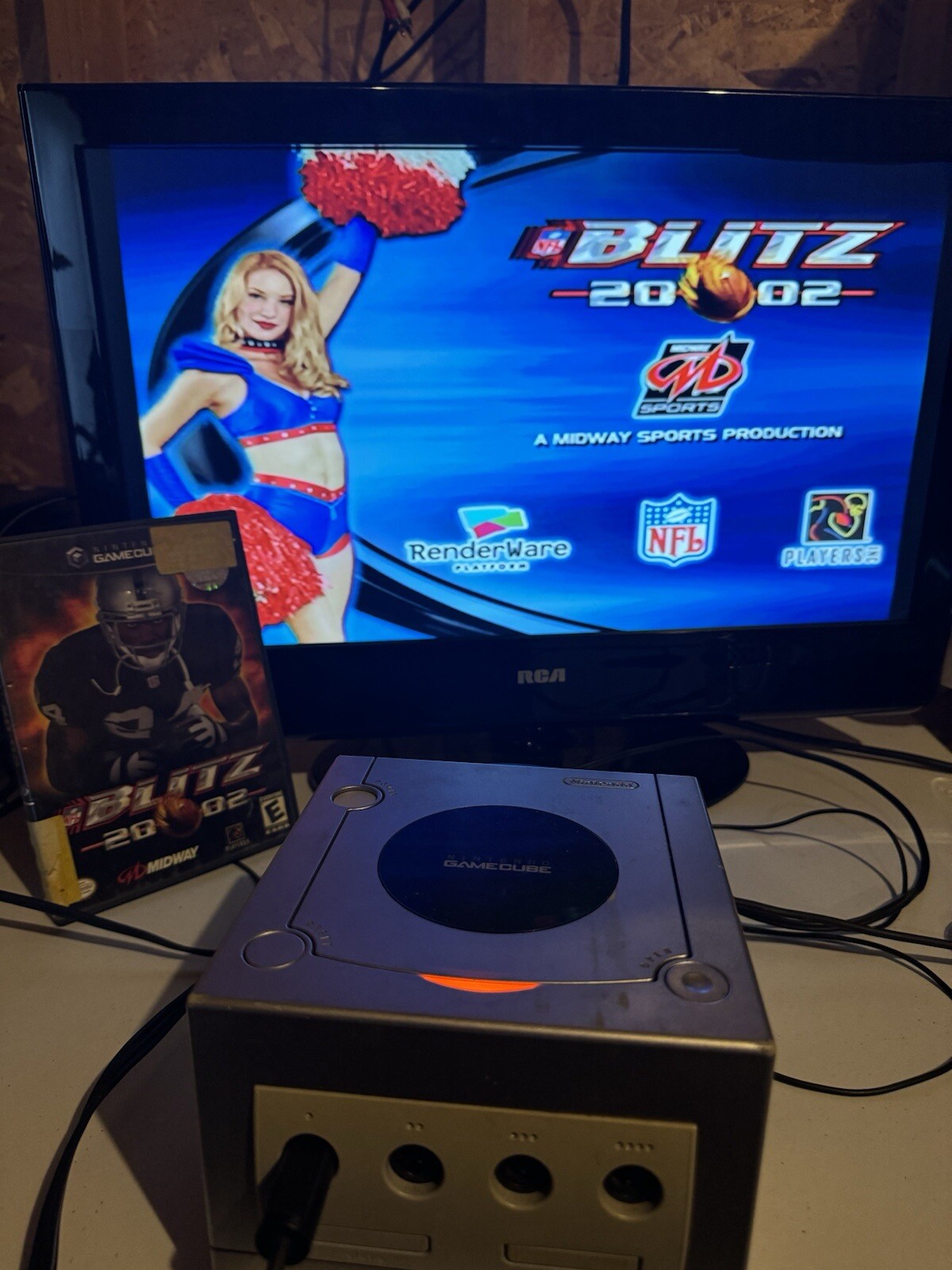 Nintendo GameCube Video Games Lot Madden 05 07 NFL BLITZ 2002
