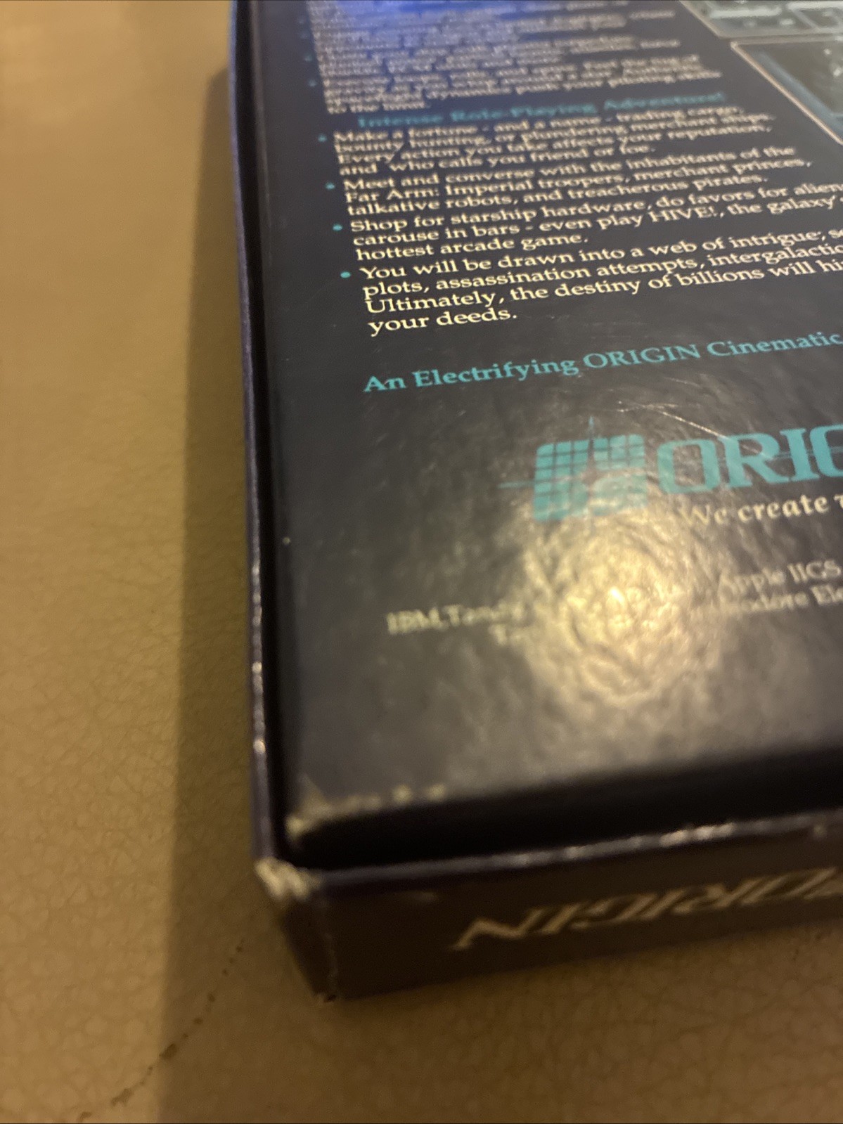 Space Rogue Origin Systems : Macintosh Big Box – Excellent Condition, No Disc