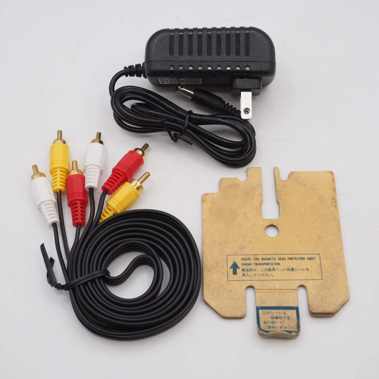 Sharp Twin Famicom Console system AN-500R Red + Magnetic head protection sheet