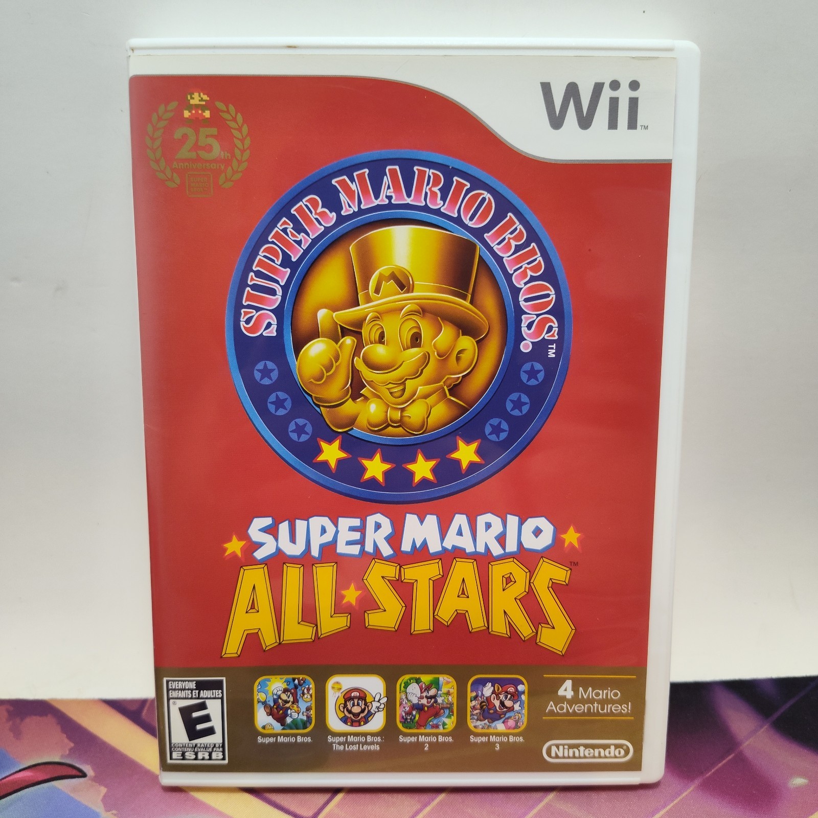 Super Mario All Stars 25th Anniversary Nintendo Wii Game Tested & Complete