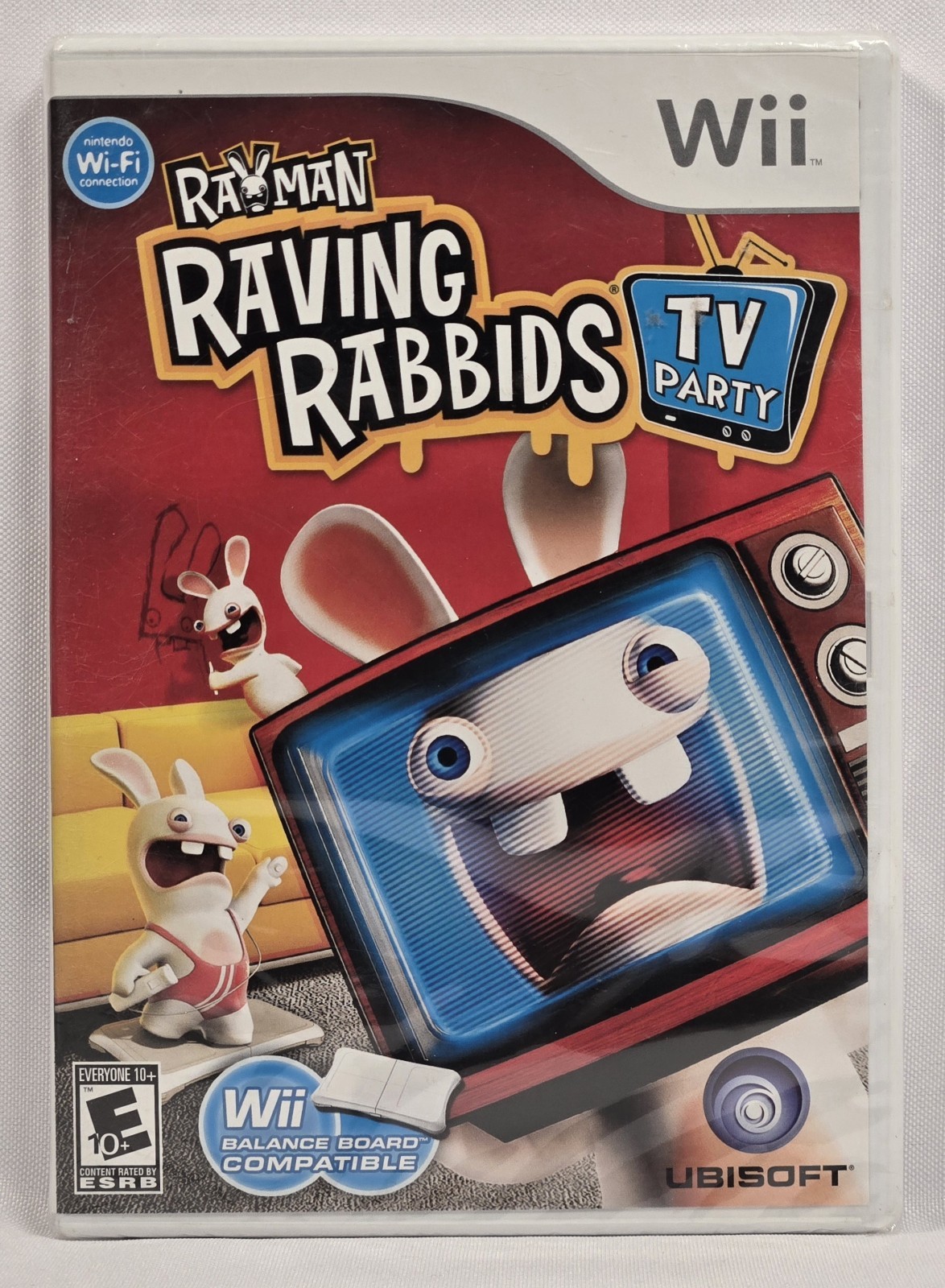 Rayman Raving Rabbids: TV Party (Nintendo Wii, 2008) **NEW SEALED**