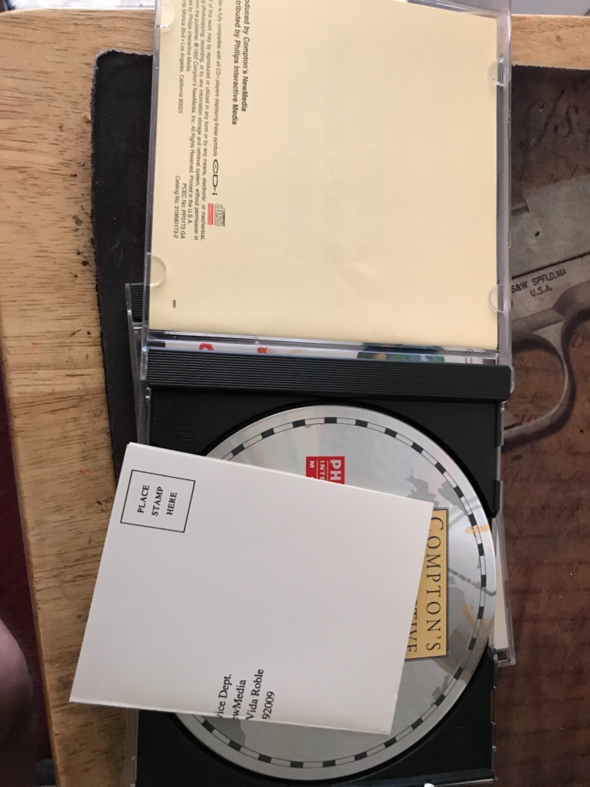Philips CD-I Compton’s Interactive Encyclopedia Philips CDI “Vintage”