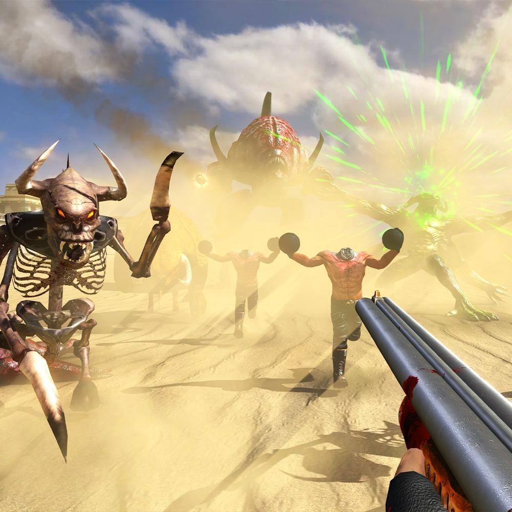 Serious Sam 4 – COLLECTORS Edition w/Switch Game! READ – NEW FREE US SHIPPING