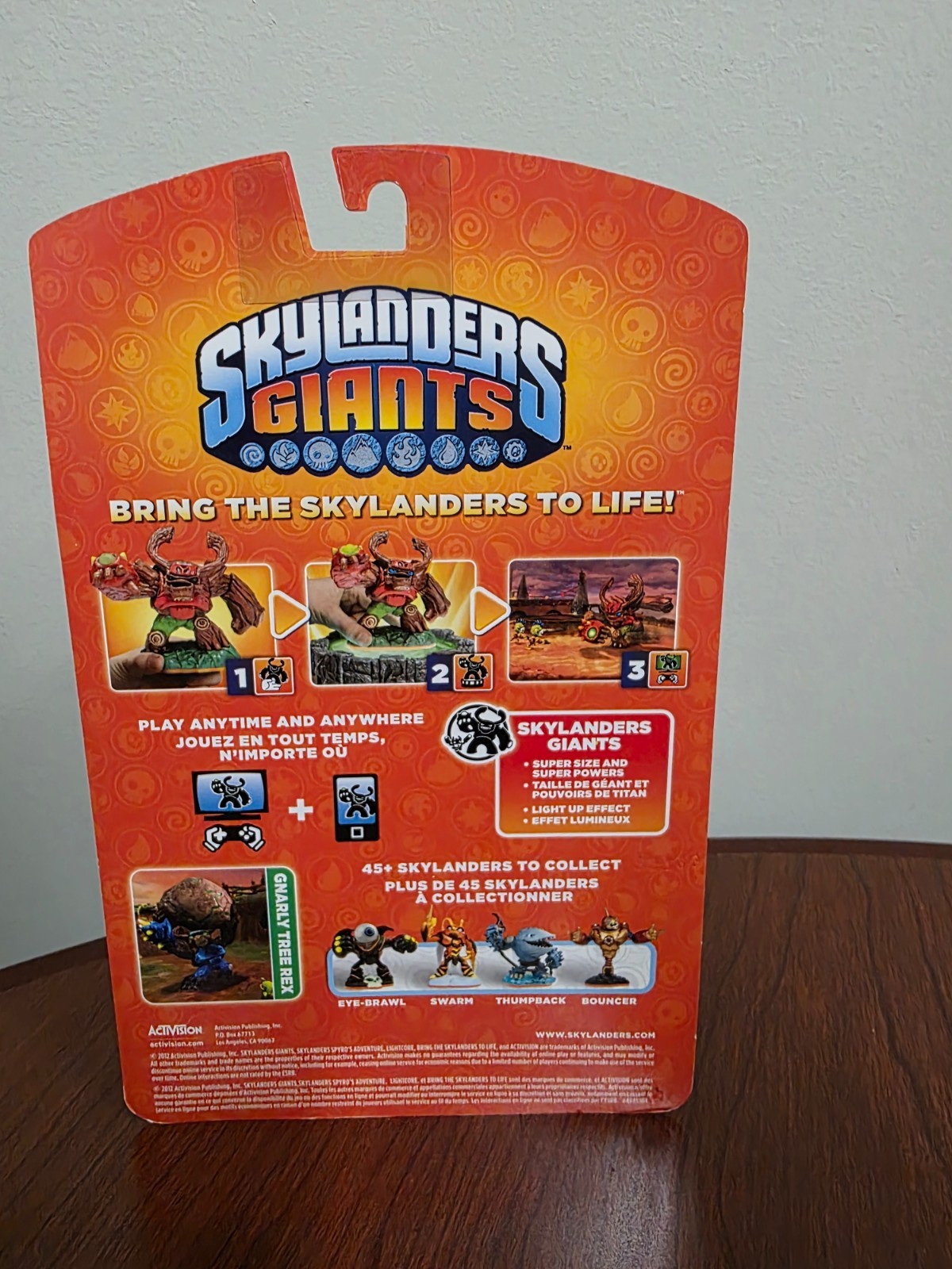 Activision Gnarly Tree Rex Skylanders Giants Character Figure