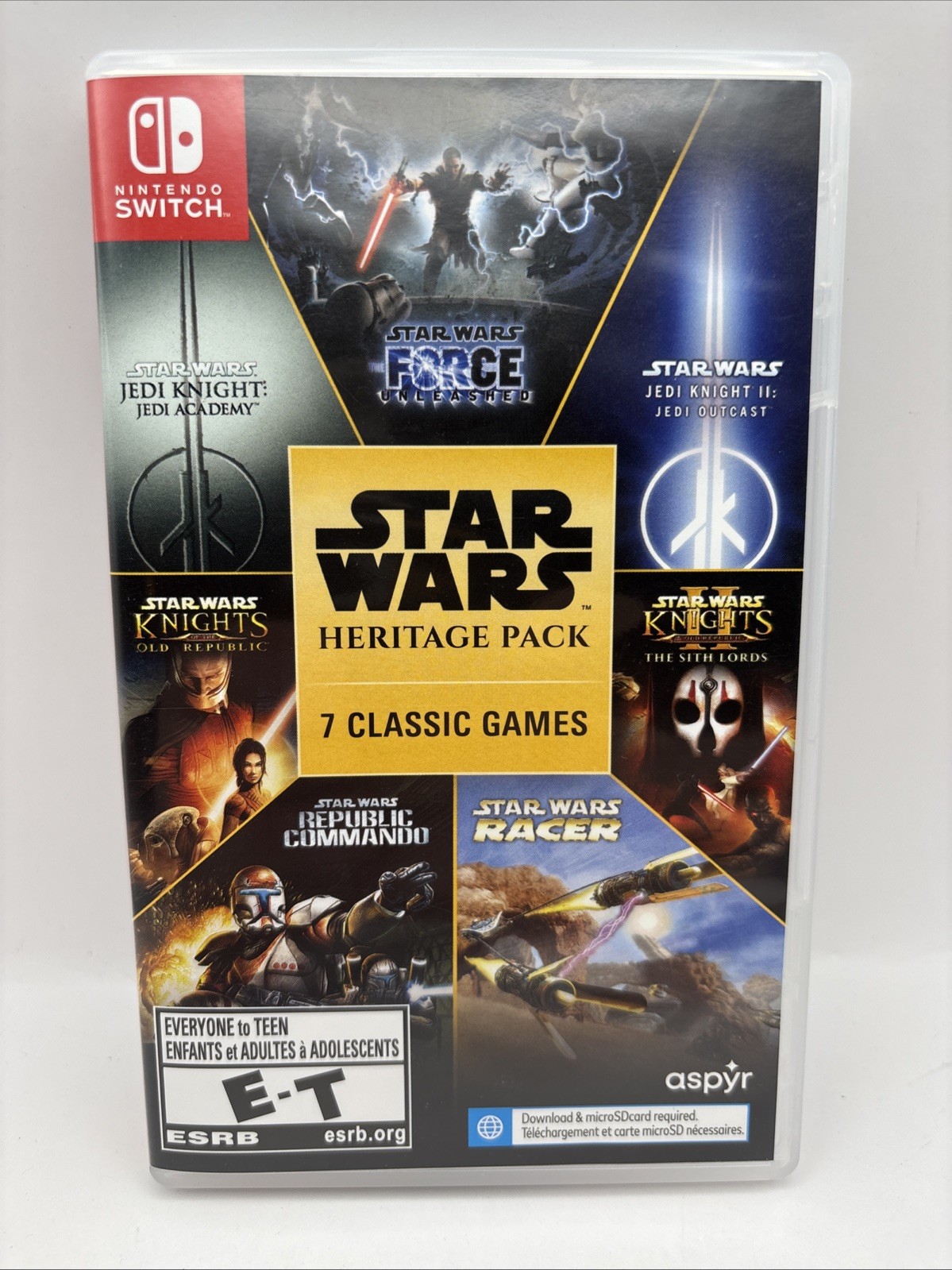 Star Wars: Heritage Pack (Nintendo Switch, 2023) Pre-owned Tested & Working