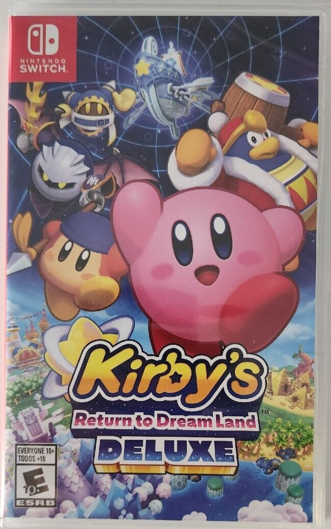 Kirby’s Return to Dream Land Deluxe Switch Brand New Game (2011 Multiplayer)