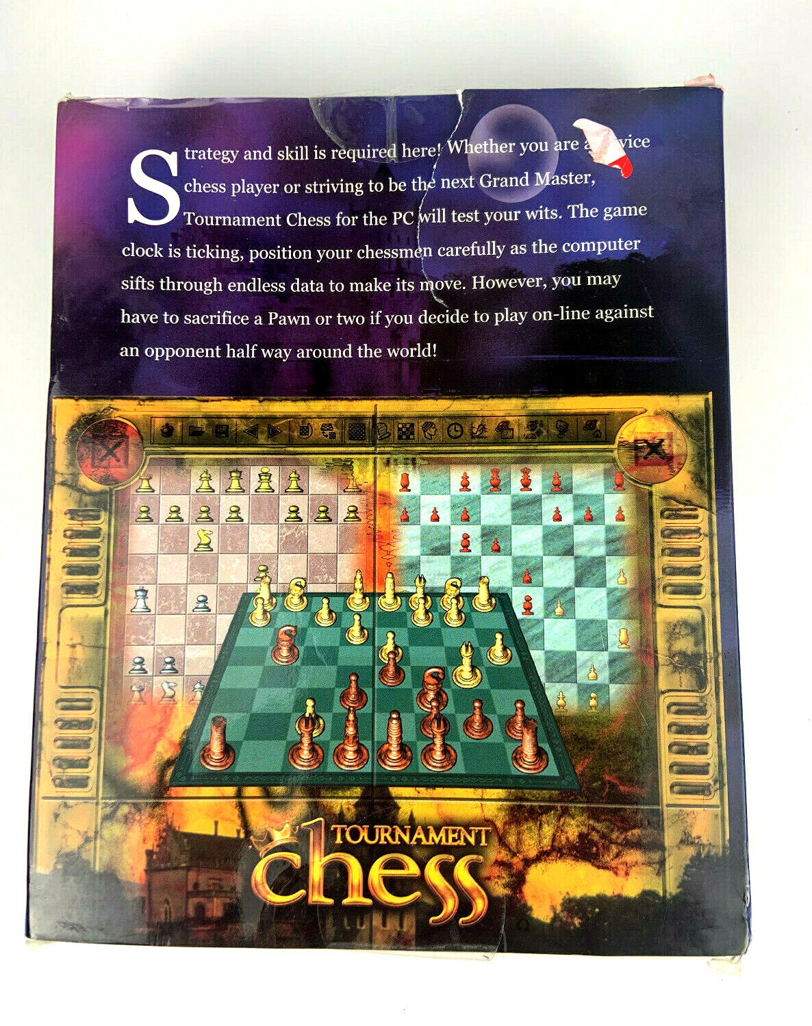Tournament Chess Global Star Software Windows Big Box Game (NEW)