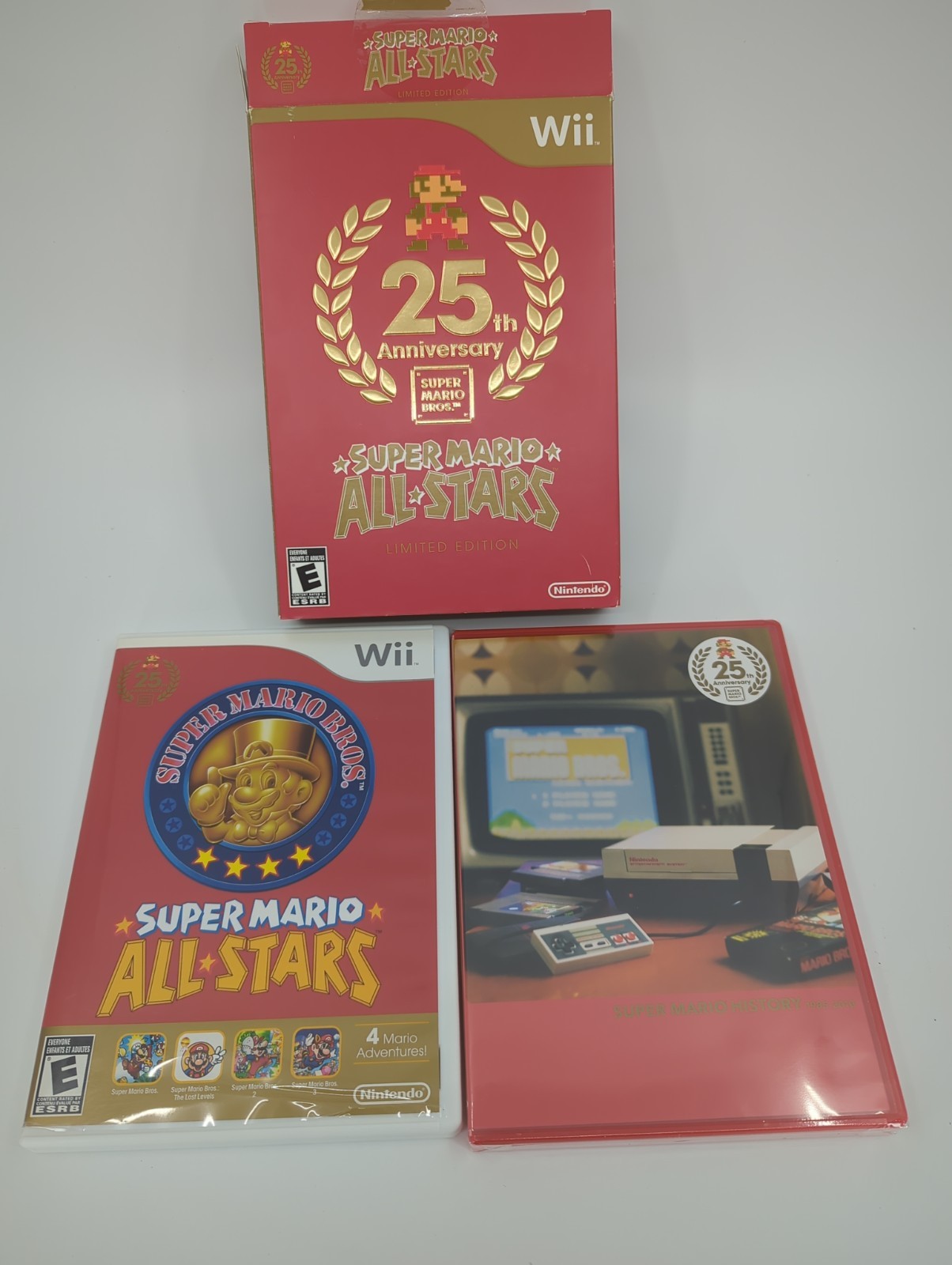 Super Mario All-Stars — Limited Edition (Nintendo Wii, 2010) – Complete In Box!