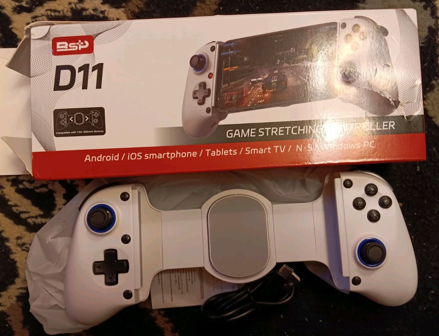 BSP-D11 Stretching Wireless Game Controller For SWITCH/Android/Apple IOS Tablet