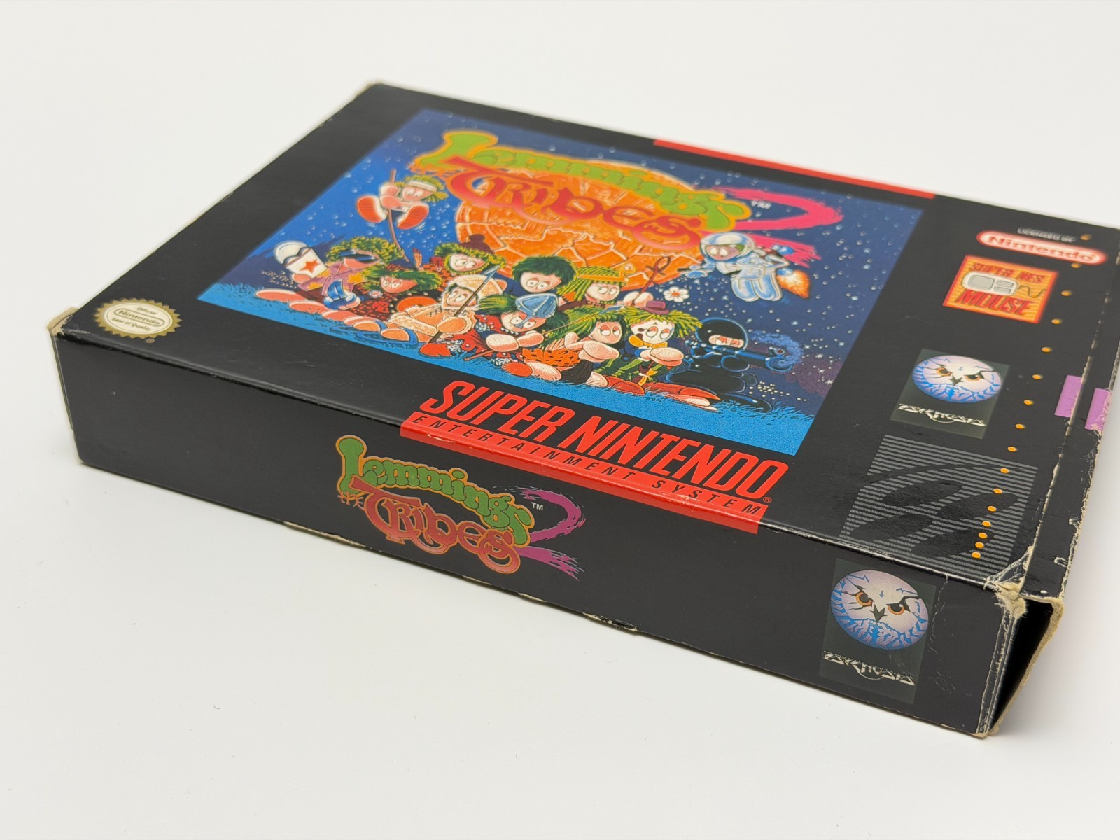 Lemmings 2: The Tribes (Super Nintendo Snes) Authentic & Complete