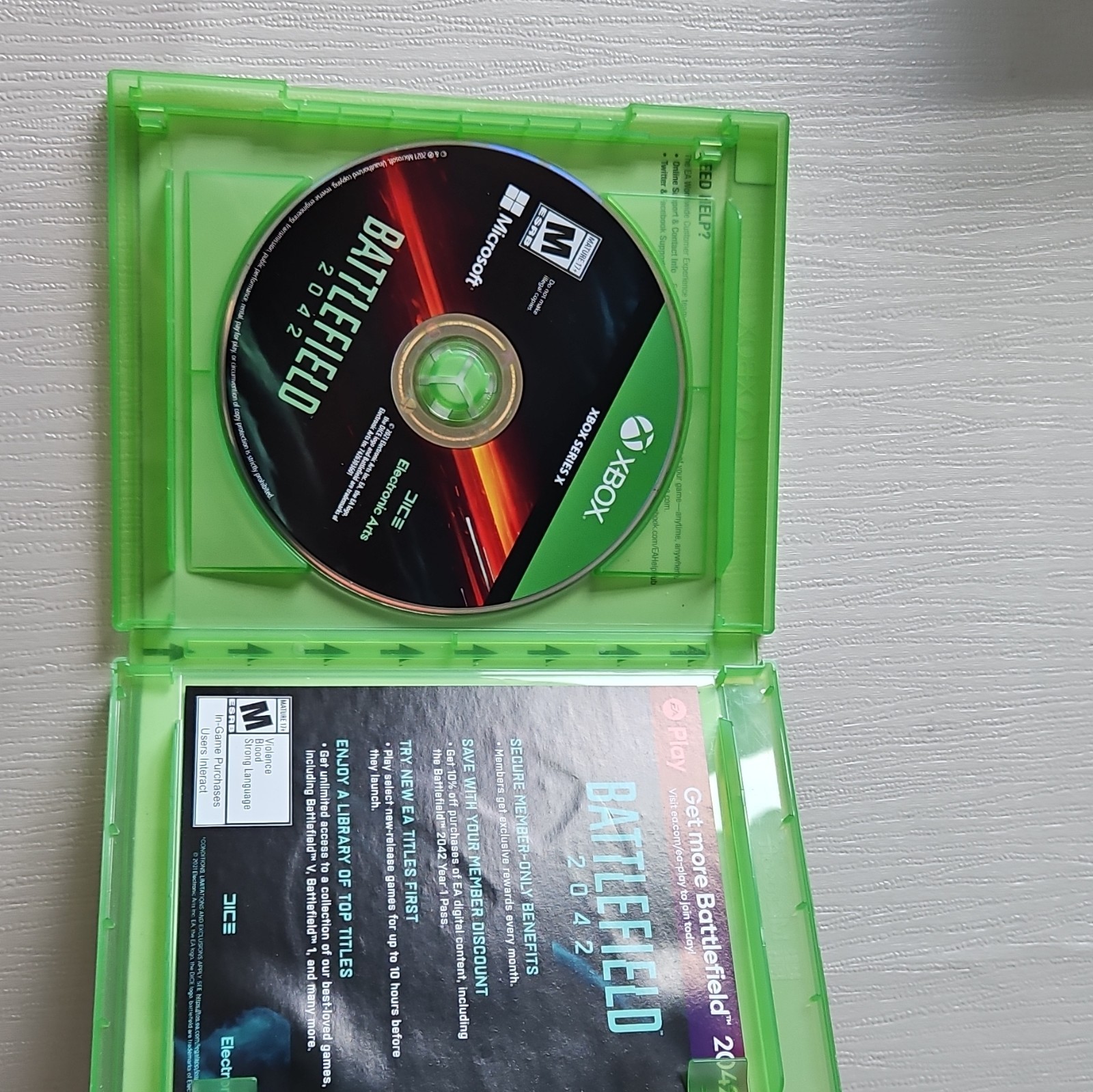 Electronic Arts Battlefield 2042 Xbox Series X Online Multiplayer Cross-Play M