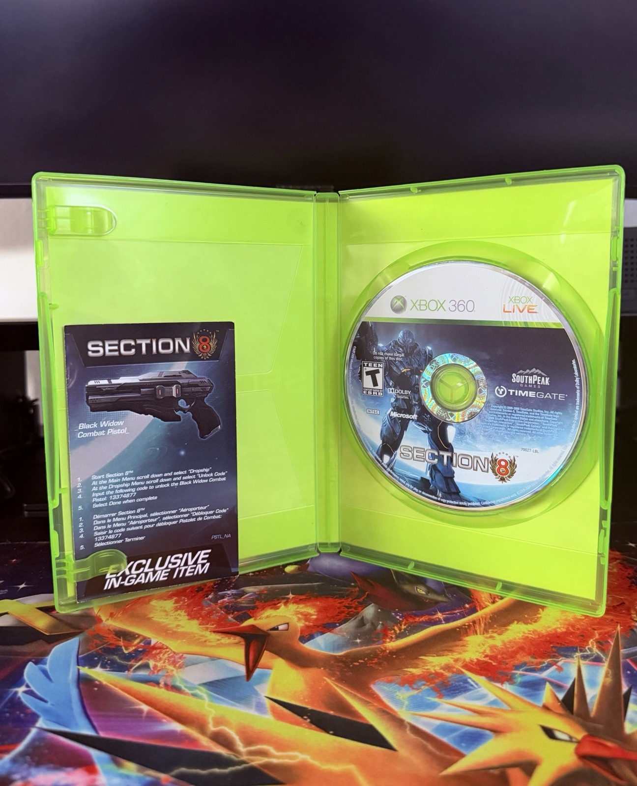 Section 8 Xbox 360 – No Manual – 1 Year Warranty – Fast Free Shipping!