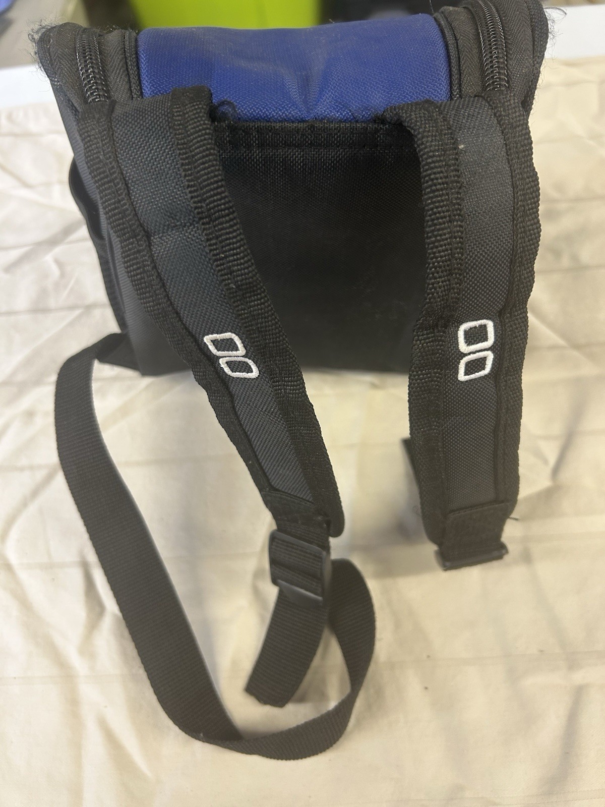 Nintendo Padded Nylon Backpack Blue Black for DS Console & Accessories
